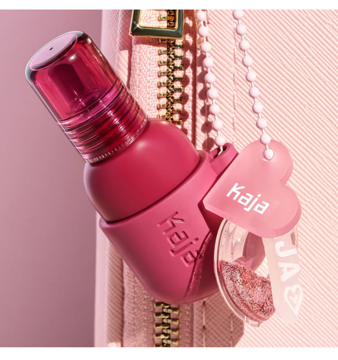 Kaja Jelly Charm Glazed Lip Stain & Blush With Keychain π