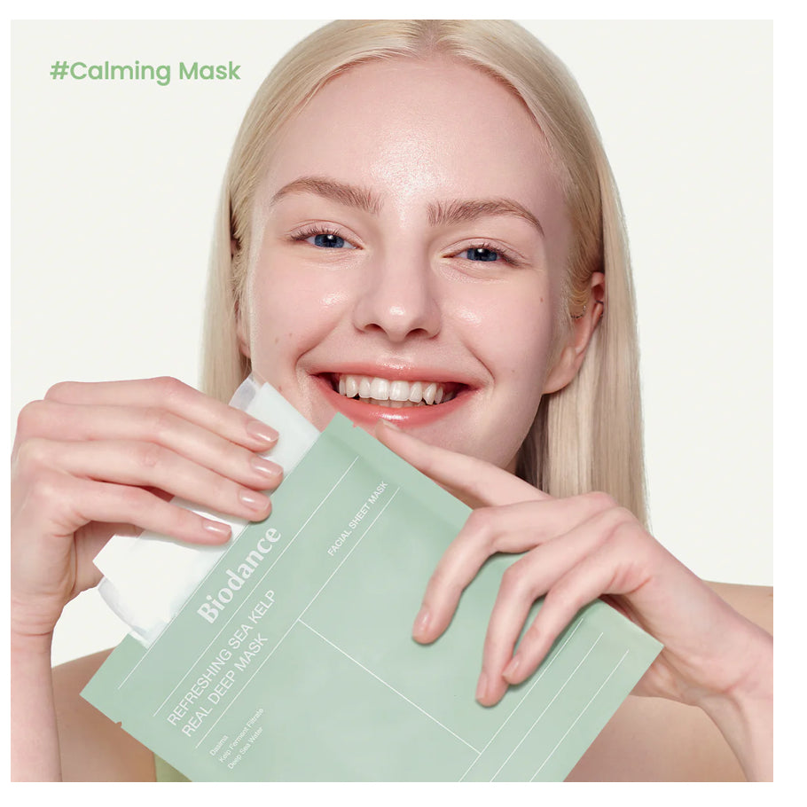 Refreshing Sea Kelp Real Deep Mask, (1)