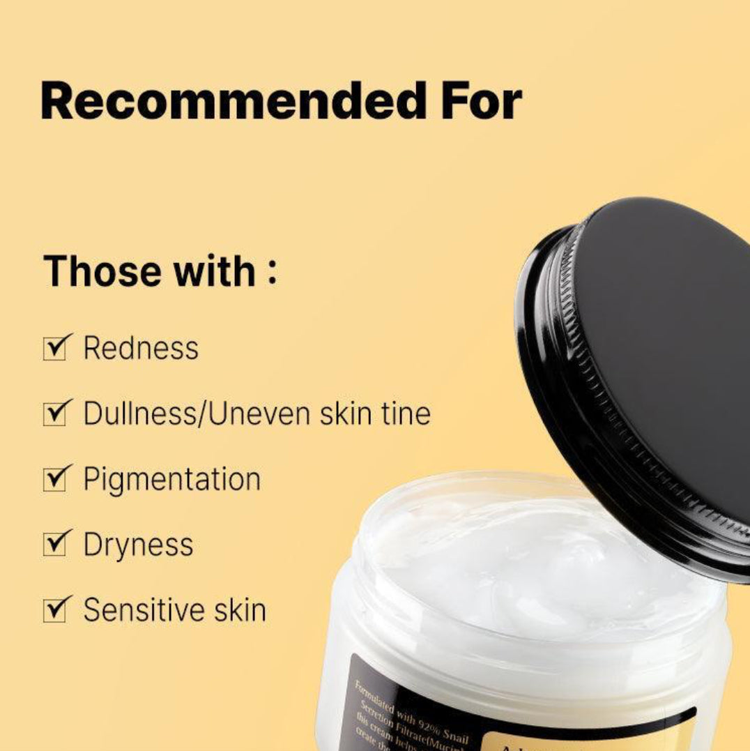 COSRX Advanced Snail 92 All in one Cream,3.52 oz.