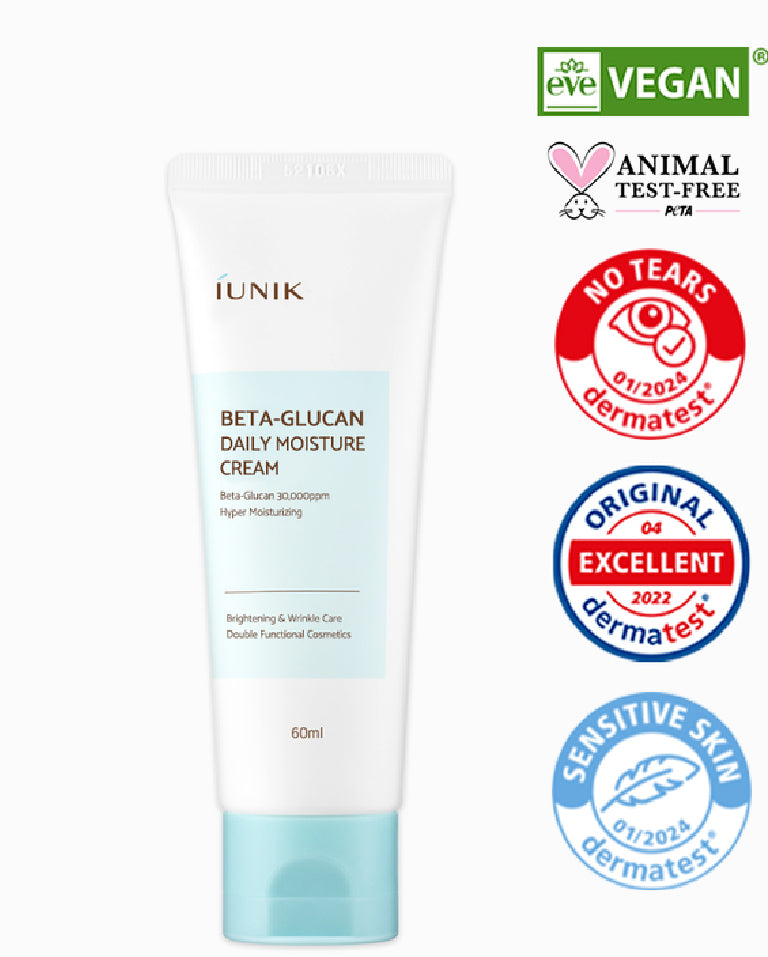 IUNIK Beta Glucan Daily Moisture Cream 60ml