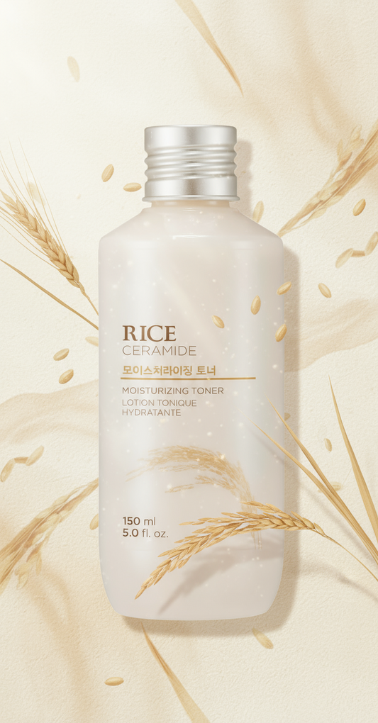 The Face Shop Rice Ceramide Moisturizing Toner, 150ml.