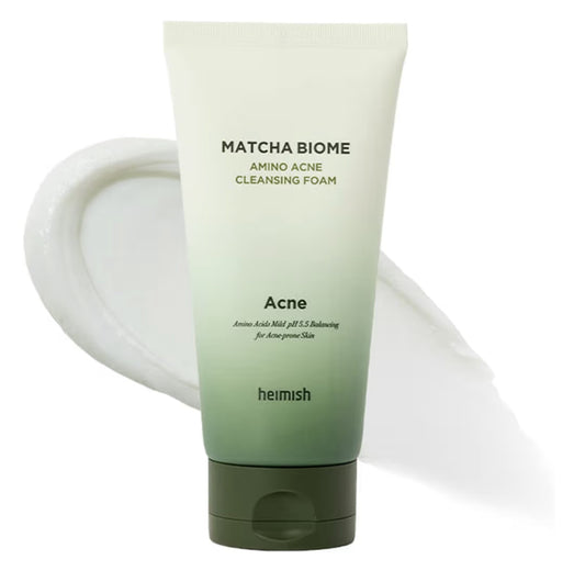 HEIMISH Matcha Biome Amino Acne Cleansing Foam - Deep Cleansing