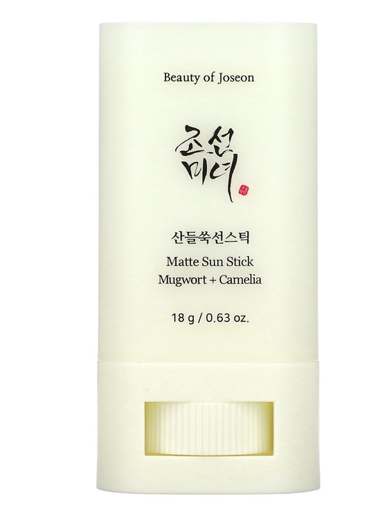 Beauty of Joseon Matte Sun Stick mugwort & Camelia spf50 + PA🌞