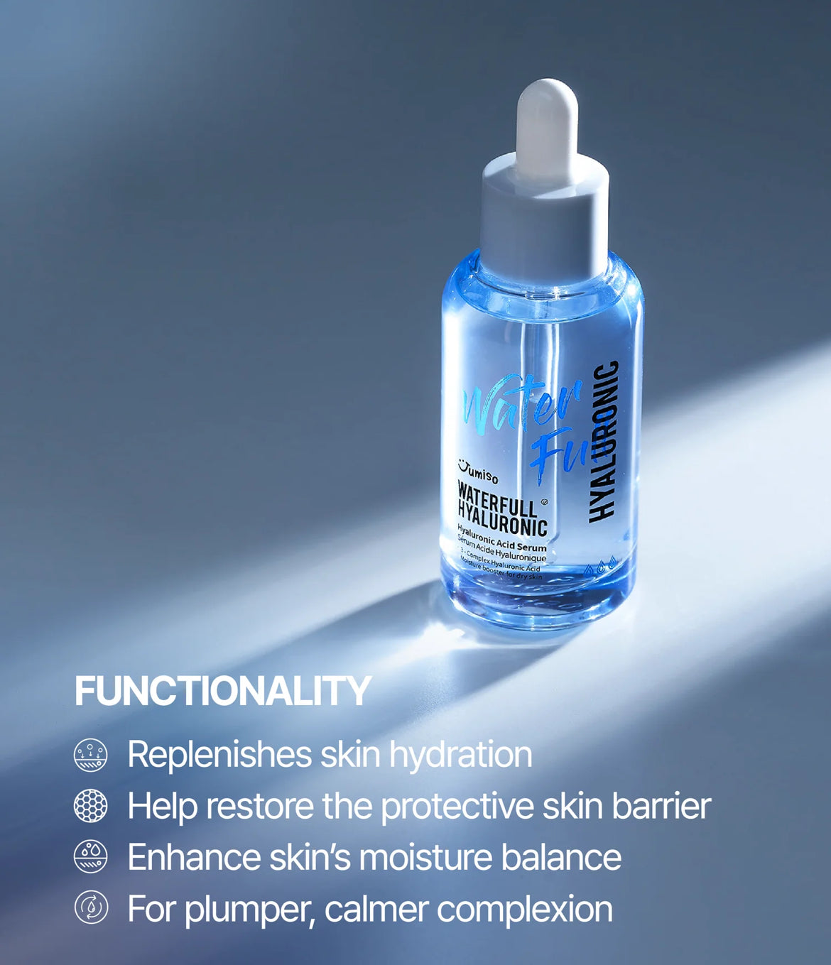 Waterfull Hyaluronic Acid Serum 💧 by Jumiso, 50ml.